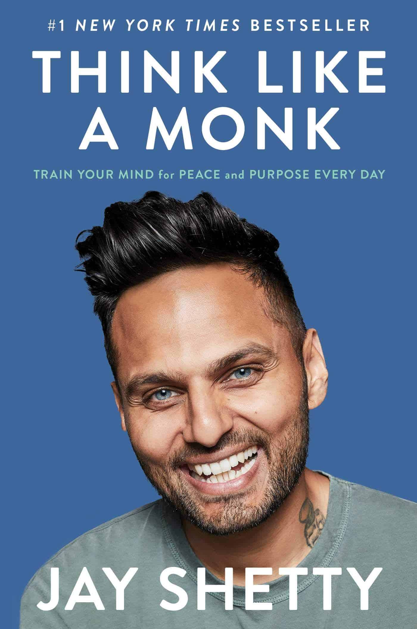 cover of think like a monk by jay shetty