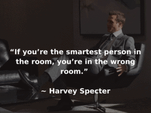 harvey specter quotes about being smart
