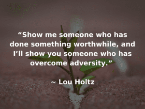 hard hitting quote from lou holtz