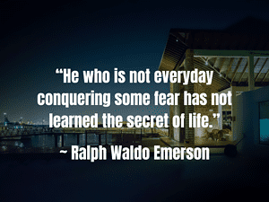 ralph waldo emerson quote on self doubt