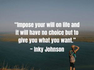 woman reading inky johnson quotes