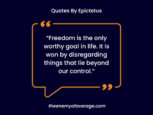 epictetus quote on freedom