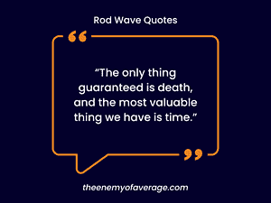 motivational quote from rod wave