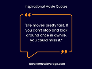 inspirational movie quote