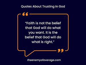 quote about having faith in god