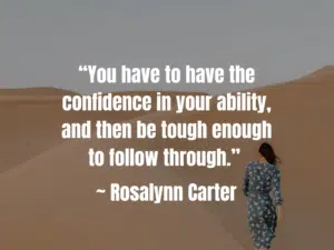 confident women quote