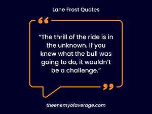 motivational lane frost quote