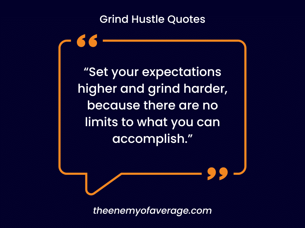 inspirational hustle and grind quote
