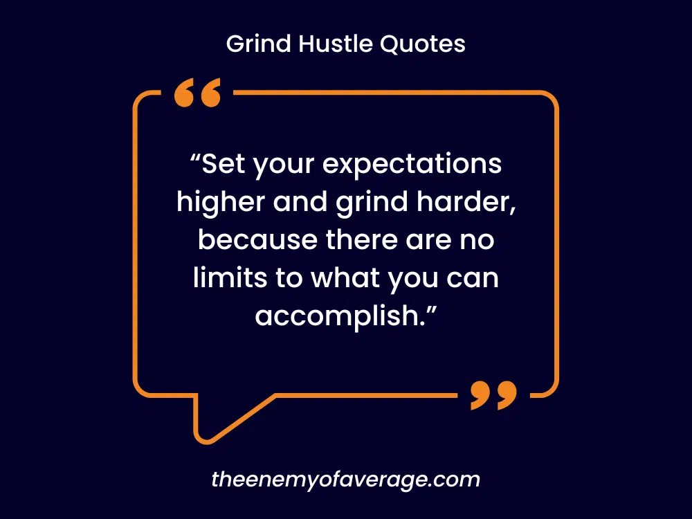 inspirational hustle and grind quote
