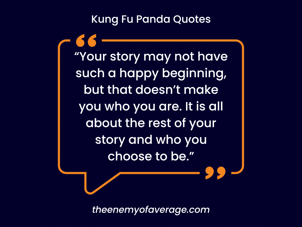 kung fu panda quote