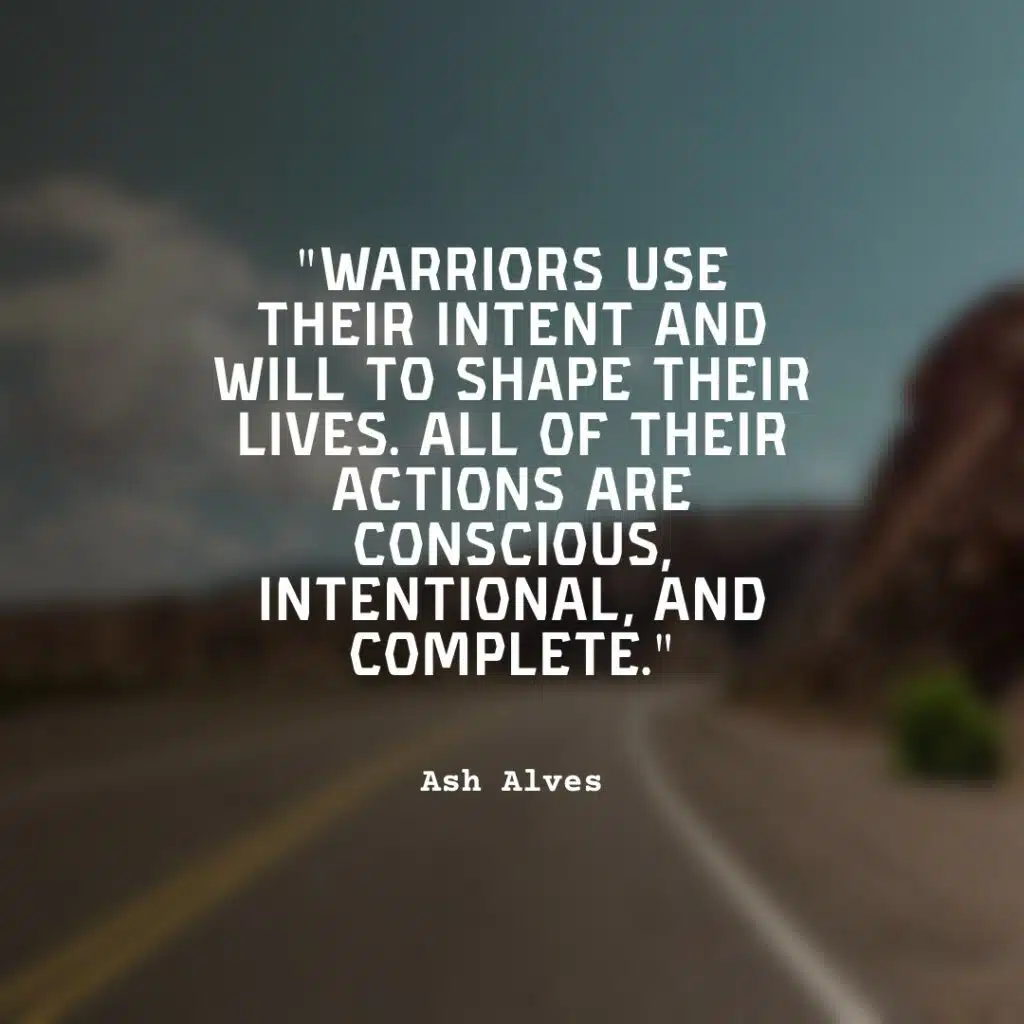 warrior quote