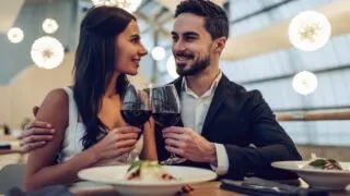 Couples drinking Wine