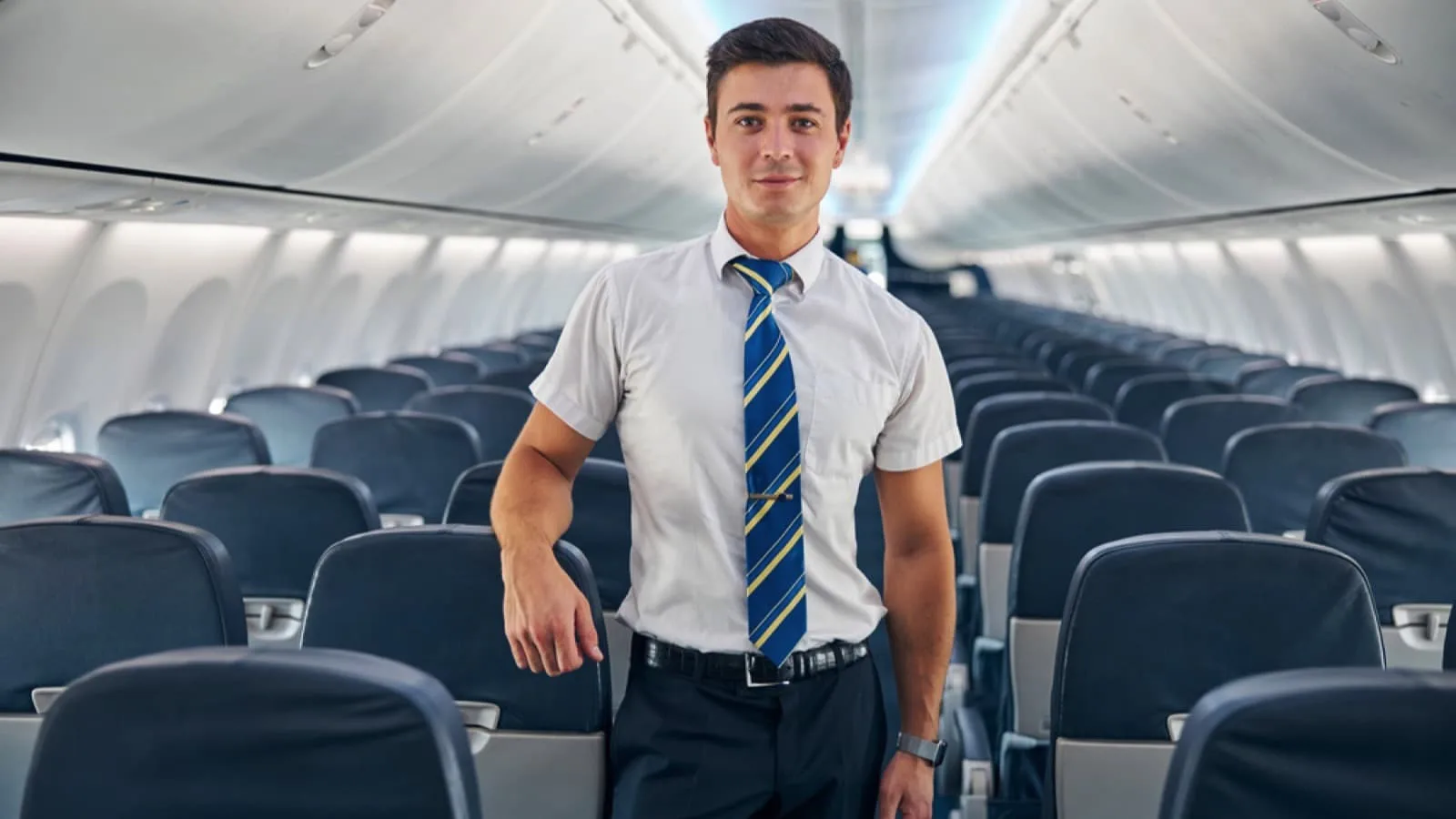 Male Flight Attendant